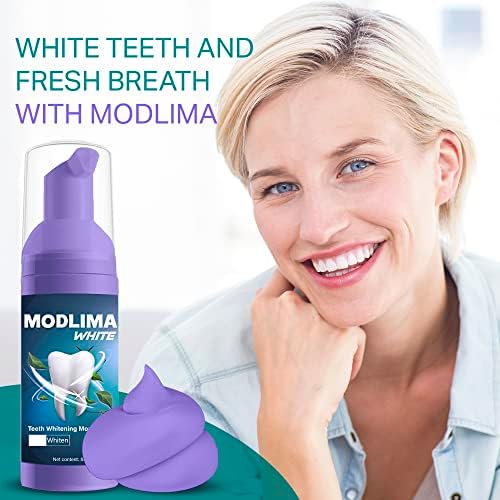 הלבנת שיניים | משחת שיניים סגולה להלבנת שיניים - מגרד לשון | משחת שיניים סגולה - שטיפת פה, מסיר